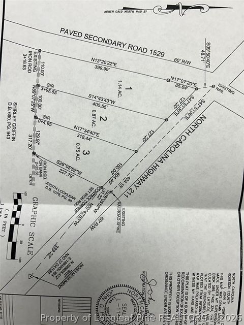Tiny photo for Mt. Olive and Hwy 211 Road, Lumberton, NC 28360 (MLS # 764439)