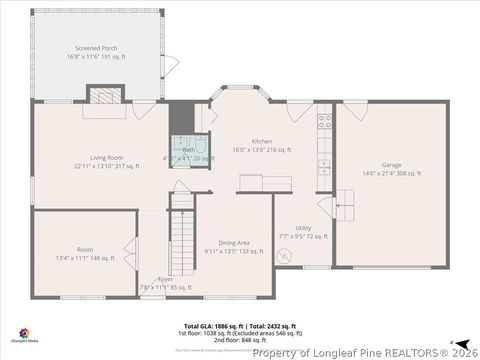 Tiny photo for 2013 Penrose Drive, Fayetteville, NC 28304 (MLS # 758711)