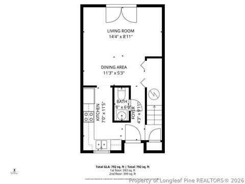 Tiny photo for 422 Kirkcaldy Court, Fayetteville, NC 28314 (MLS # 761229)