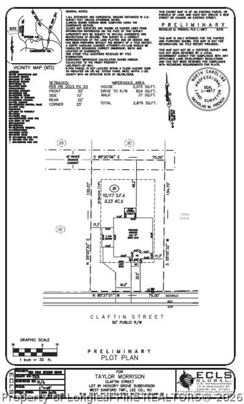 Tiny photo for 526 Claftin Street, Sanford, NC 27330 (MLS # 762031)