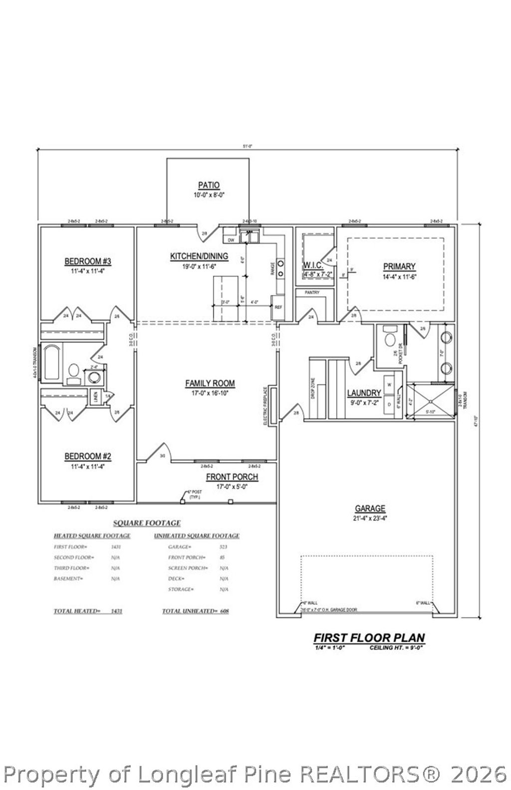 Photo of 1426 Halsey Loop, Hope Mills, NC 28348 (MLS # 760380)