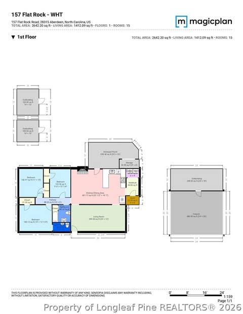 Tiny photo for 157 Flat Rock Lane, Aberdeen, NC 28315 (MLS # 765871)