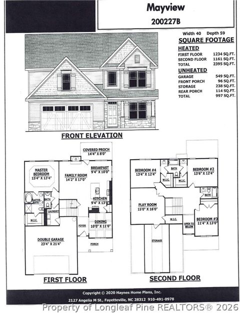 Tiny photo for 4280 Halkirk Drive, Fayetteville, NC 28312 (MLS # 765292)