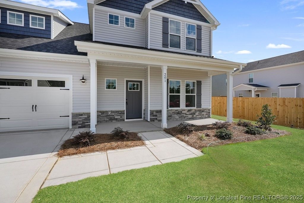 Photo of 201 Brickhill (Lot 456) Drive, Raeford, NC 28376 (MLS # 740288)