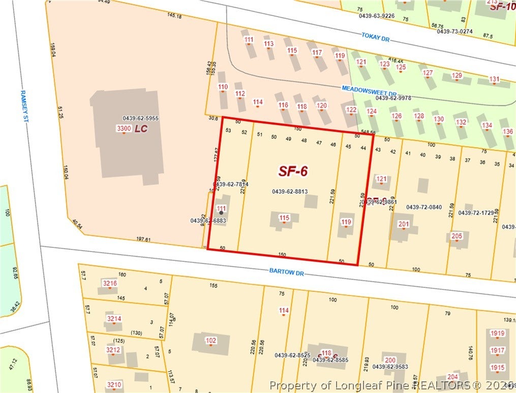111,115,119 Bartow Drive