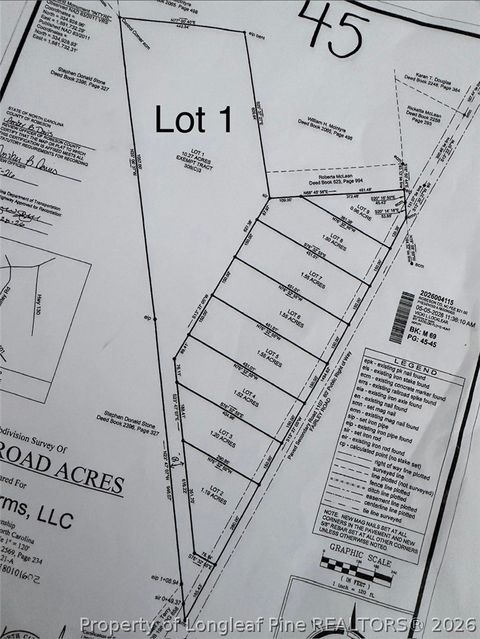 Tiny photo for Lot 1 Fairley Road, Maxton, NC 28364 (MLS # 762270)