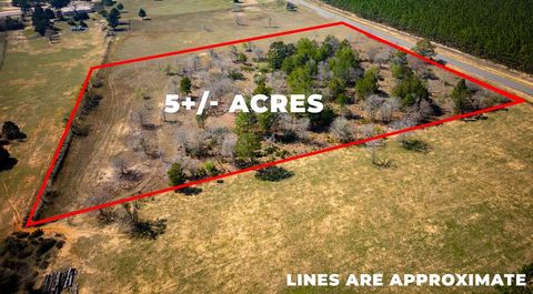 5 ac KIRKLAND STORE ROAD BOX SPRINGS GA 31801