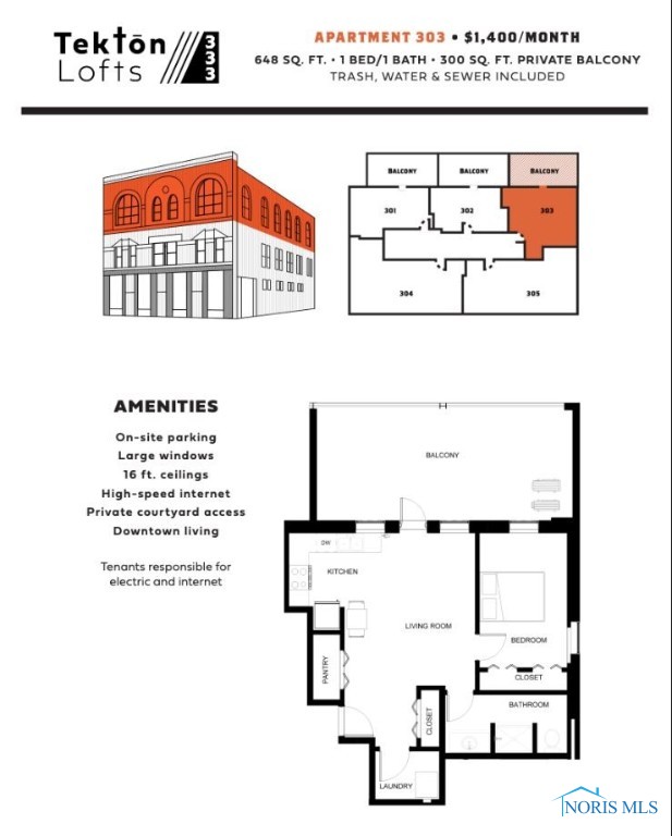 Findlay, Ohio 45840, United States, 1 Bedroom Bedrooms, ,1 BathroomBathrooms,Residential,Active,19176