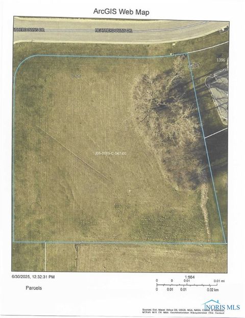 Vacant Land For Sale - 1408 Heatherdowns Drive<br/> Defiance County, Defiance, OH 43512
