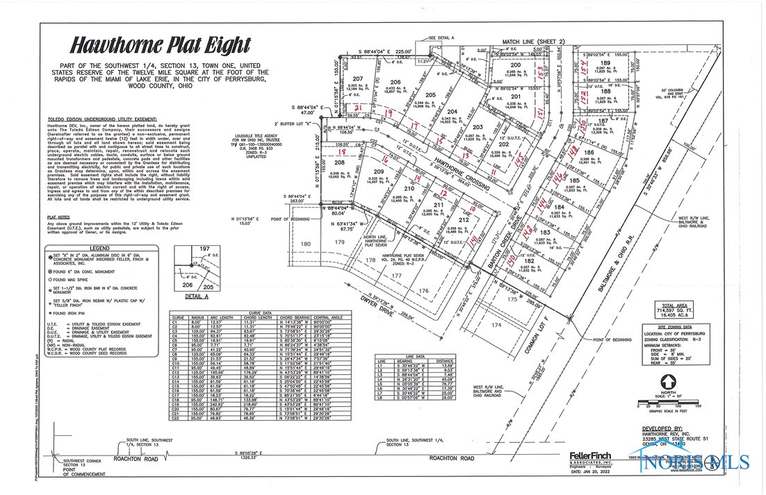 LOT 183 Hawthorne, Perrysburg, Ohio image 1