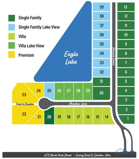 Vacant Land For Sale - 107 Harvest Drive<br/> Deshler, OH 43516