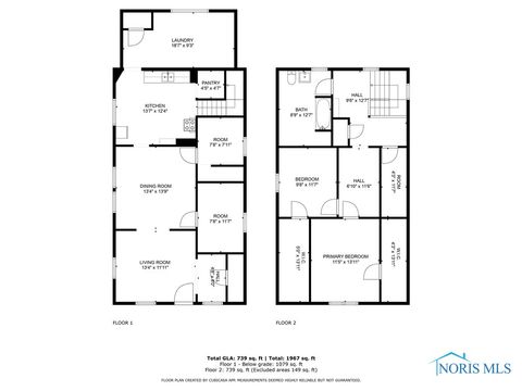 Tiny photo for 427 Everett Street, Toledo, OH 43608 (MLS # 6136324)
