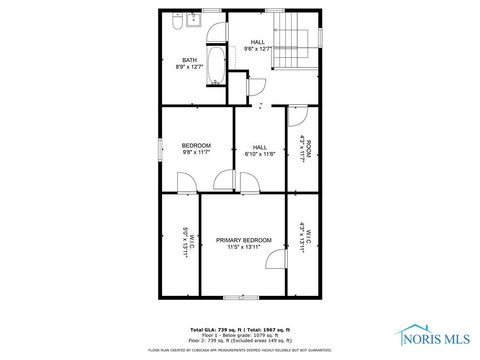 Tiny photo for 427 Everett Street, Toledo, OH 43608 (MLS # 6136324)