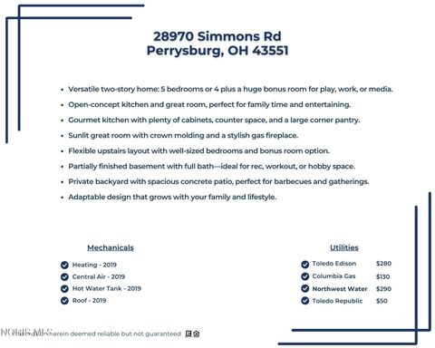 Tiny photo for 28970 Simmons Road, Perrysburg, OH 43551 (MLS # 10008270)