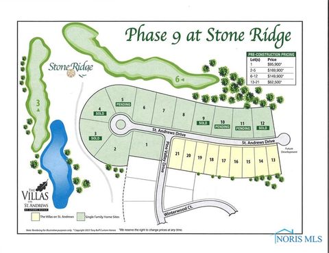 Vacant Land For Sale - 1504 St. Andrews Drive<br/> Bowling Green, OH 43402