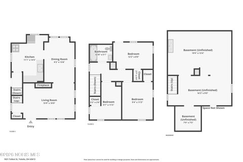 Tiny photo for 1821 Talbot Street, Toledo, OH 43613 (MLS # 10003376)