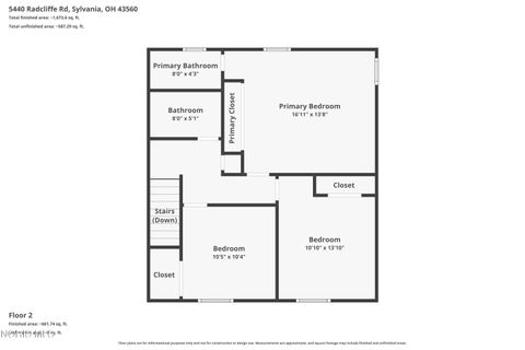 Tiny photo for 5440 Radcliffe Road, Sylvania, OH 43560 (MLS # 10007110)