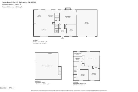 Tiny photo for 5440 Radcliffe Road, Sylvania, OH 43560 (MLS # 10007110)