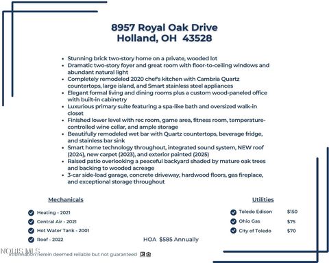 Tiny photo for 8957 Royal Oak Drive, Holland, OH 43528 (MLS # 10010163)
