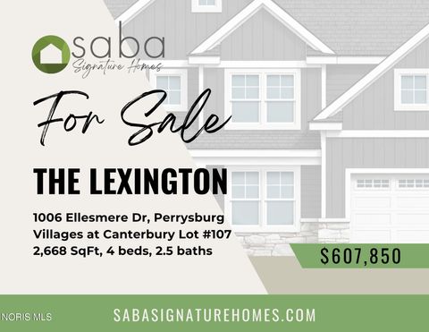 Tiny photo for 1006 Ellesmere Drive, Perrysburg, OH 43551 (MLS # 10007689)