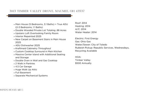 Tiny photo for 3813 Timber Valley Drive, Maumee, OH 43537 (MLS # 10003297)