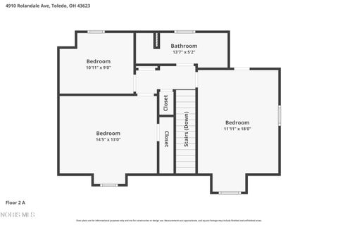 Tiny photo for 4910 Rolandale Avenue, Toledo, OH 43623 (MLS # 10004956)