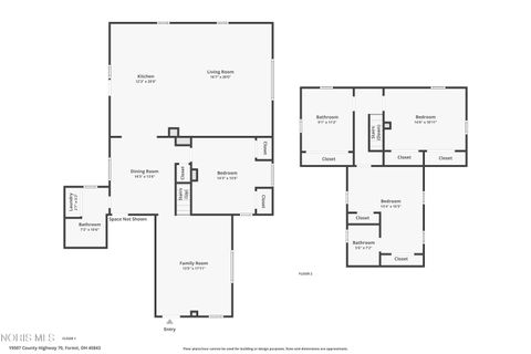 Tiny photo for 19507 County Highway 70, Forest, OH 45843 (MLS # 10005676)