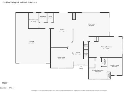 Tiny photo for 139 Pine Valley Road, Holland, OH 43528 (MLS # 10004955)