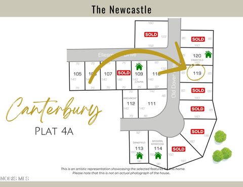 Tiny photo for 118 Old Dover Road, Perrysburg, OH 43551 (MLS # 10005913)