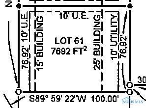 Vacant Land For Sale - 000 Spring Meadow Ln. Lot #61<br/> Bryan, OH 43506