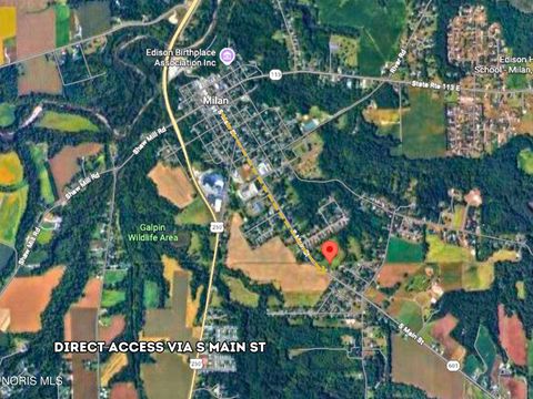 Tiny photo for 0 S Main Street, Milan, OH 44846 (MLS # 10008346)