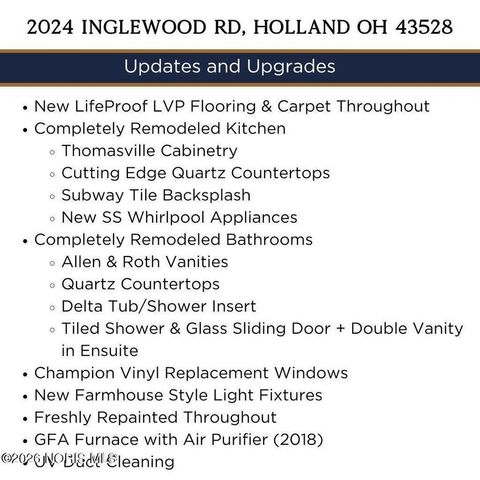 Tiny photo for 2024 Inglewood Road, Holland, OH 43528 (MLS # 10003813)