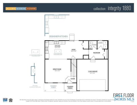 Tiny photo for 445 Oxford Street, Napoleon, OH 43545 (MLS # 10002618)