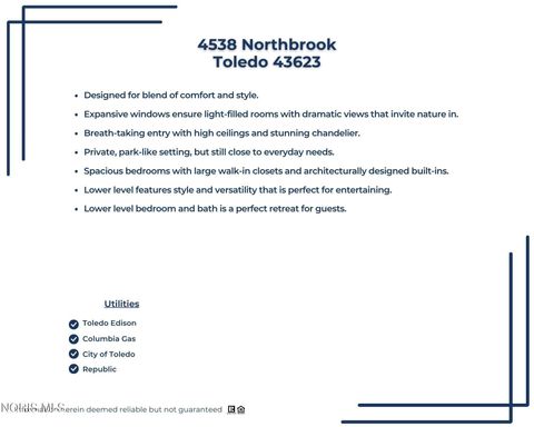 Tiny photo for 4538 Northbrook Road, Toledo, OH 43623 (MLS # 10008413)