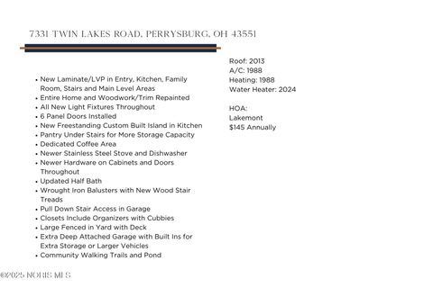 Tiny photo for 7331 Twin Lakes Road, Perrysburg, OH 43551 (MLS # 10001084)