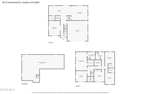 Tiny photo for 201 E Greenwood Drive, Haskins, OH 43525 (MLS # 10005788)