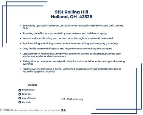 Tiny photo for 9151 Rolling Hill Road, Holland, OH 43528 (MLS # 10008111)