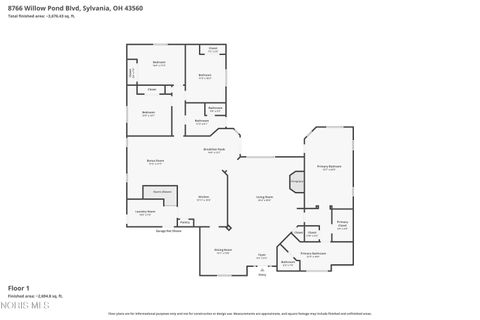 Tiny photo for 8766 Willow Pond Boulevard, Sylvania, OH 43560 (MLS # 10007634)