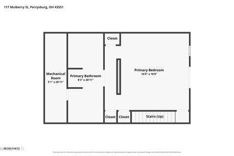 Tiny photo for 117 Mulberry Street, Perrysburg, OH 43551 (MLS # 10012646)