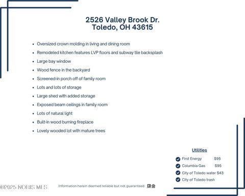 Tiny photo for 2526 Valley Brook Drive, Toledo, OH 43615 (MLS # 10000559)