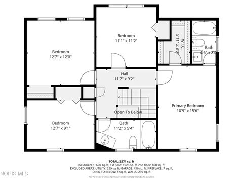 Tiny photo for 575 Rutledge Court, Perrysburg, OH 43551 (MLS # 10005010)