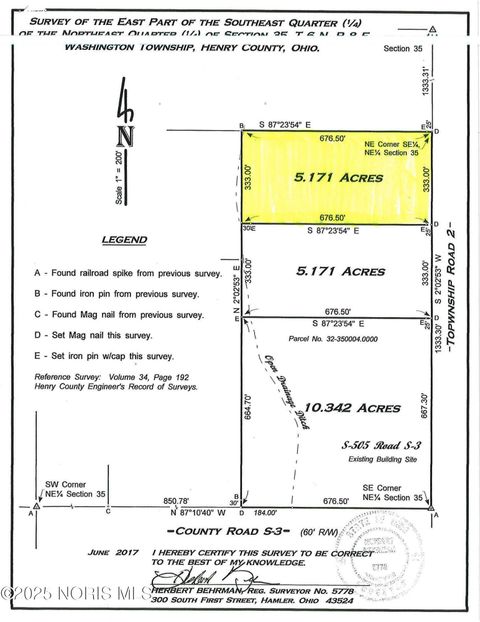 Tiny photo for 0 County Rd 2, Liberty Center, OH 43532 (MLS # 10004596)