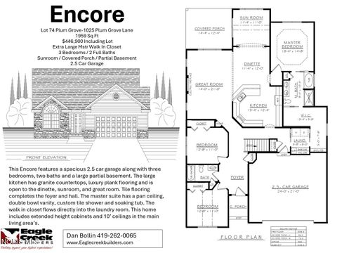 Tiny photo for 1025 Plum Grove Lane, Toledo, OH 43615 (MLS # 10005431)