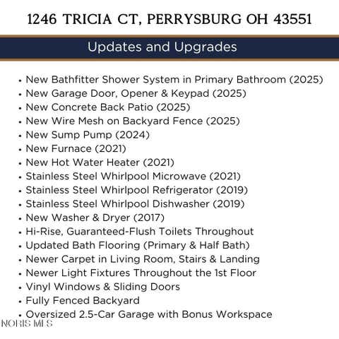 Tiny photo for 1246 Tricia Court, Perrysburg, OH 43551 (MLS # 10010315)