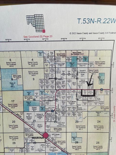 25 Itasca County 25 Wawina Twp MN 55736