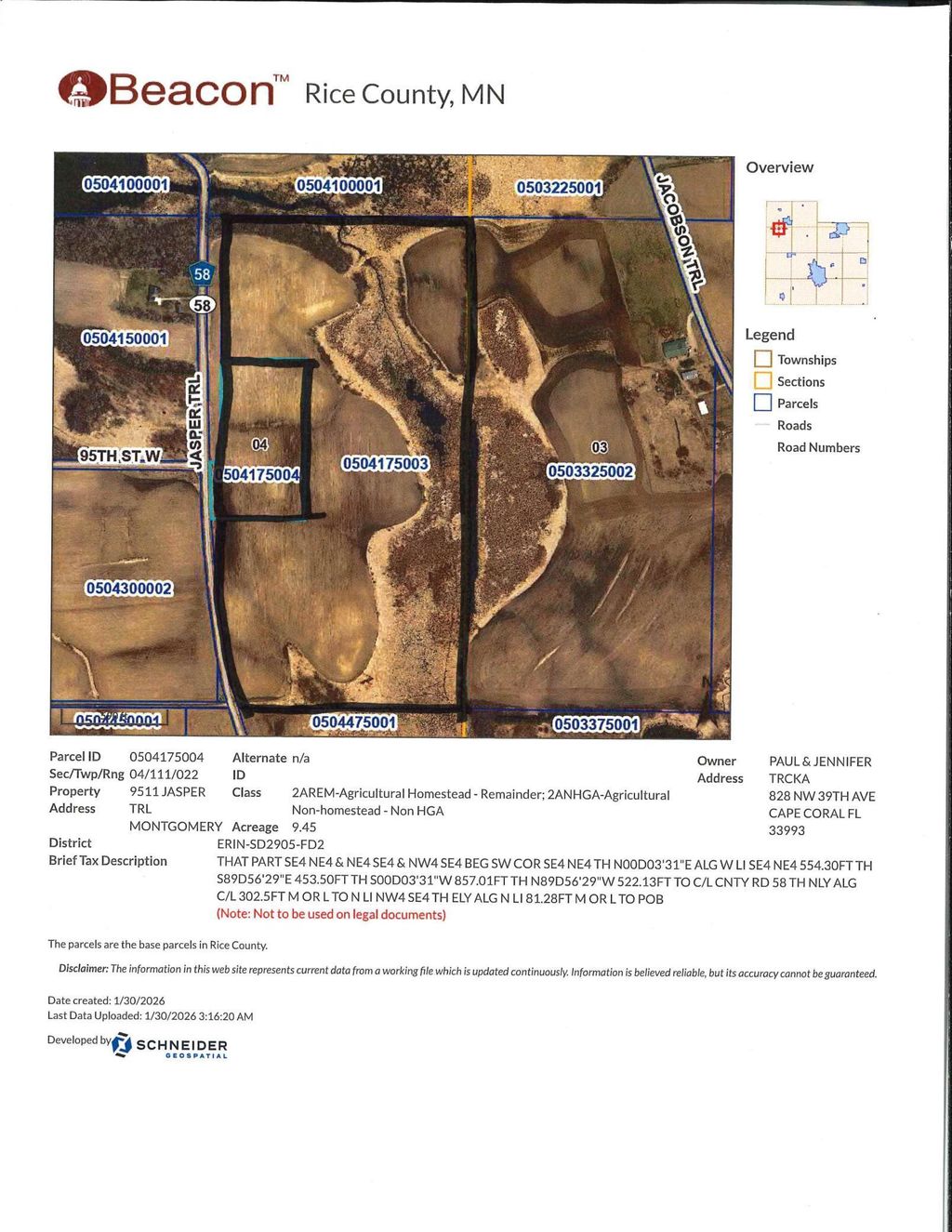 Photo of 9511 Jasper Trail, Montgomery, MN 56069 (MLS # 7015673)