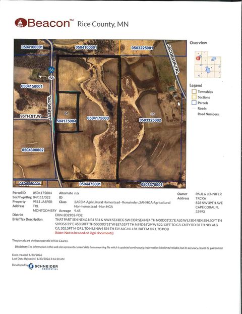 Photo of 9511 Jasper Trail, Montgomery, MN 56069 (MLS # 7015673)