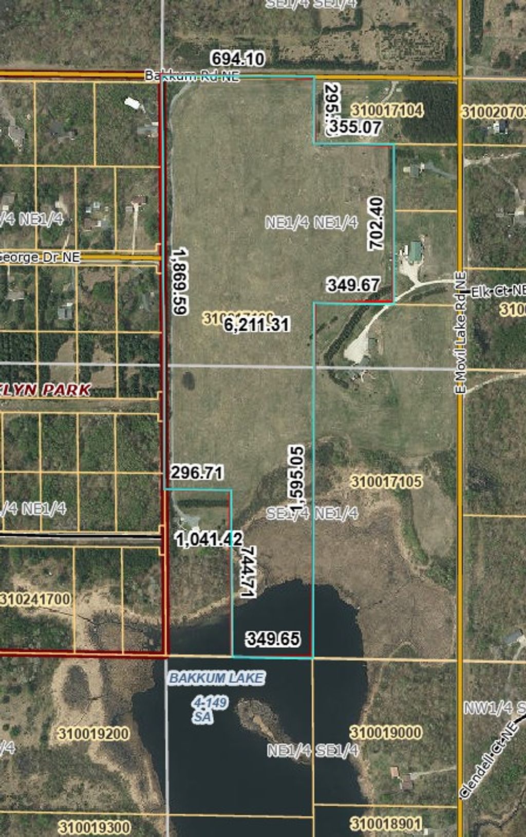 Photo of TBD Bakkum Road NE, Bemidji, MN 56601 (MLS # 7057757)