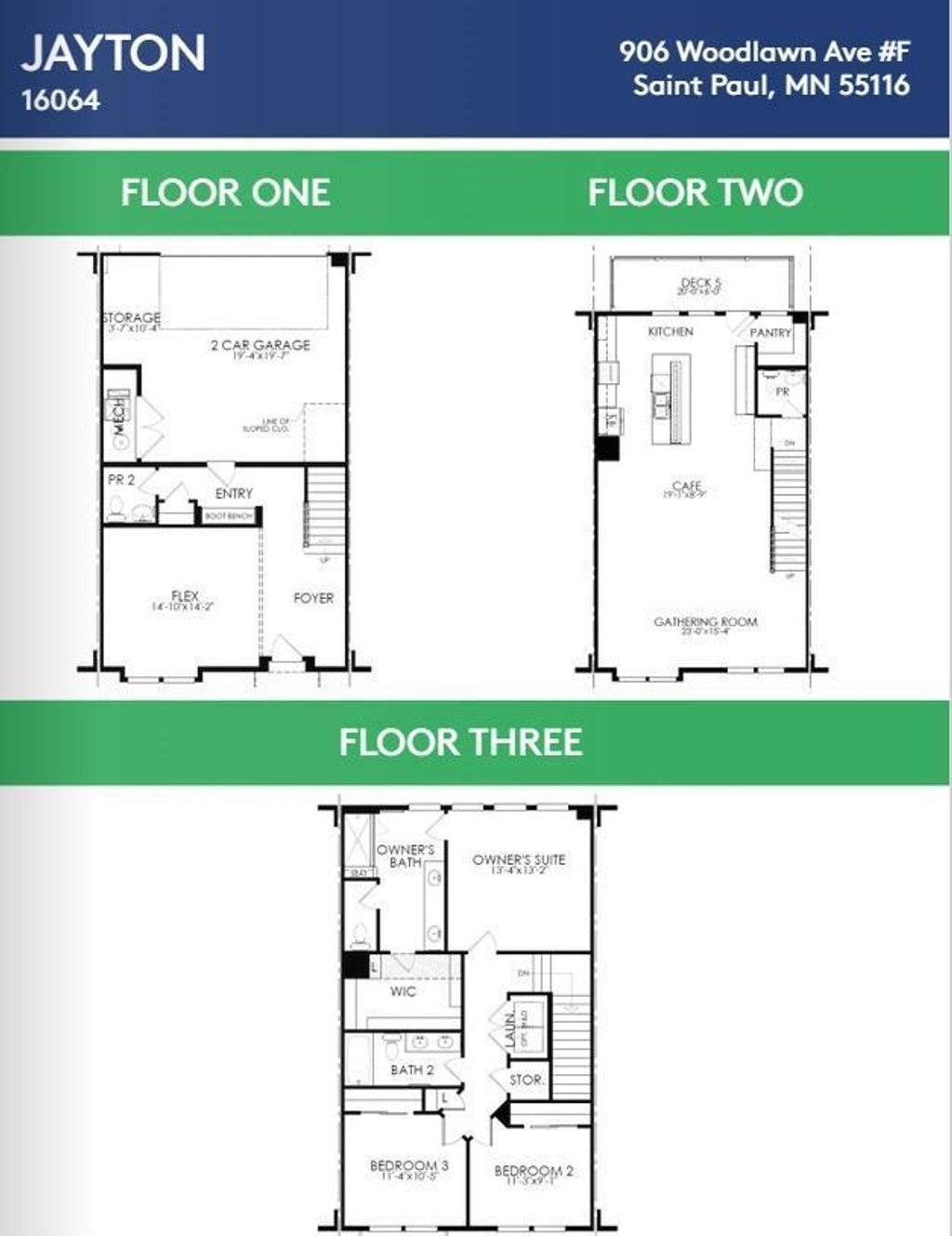 Photo of 906 Woodlawn Avenue #F, Saint Paul, MN 55116 (MLS # 7004515)