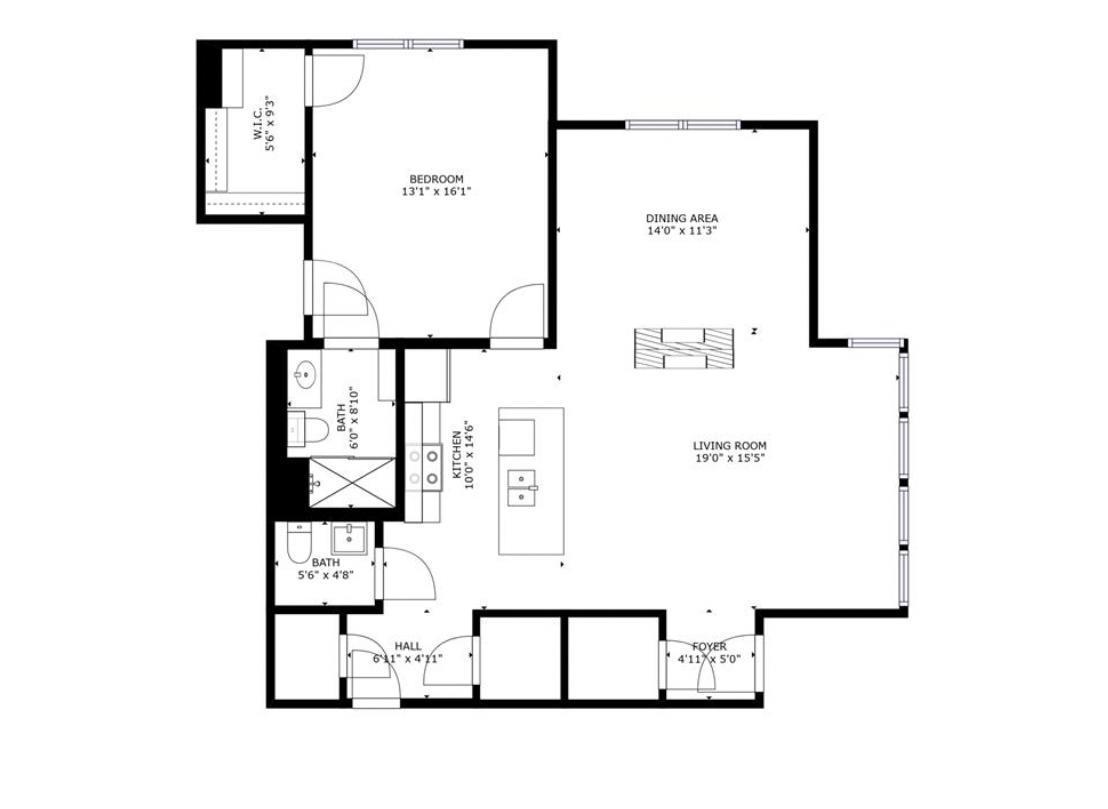 Saint Paul, Minnesota 55101, United States, 1 Bedroom Bedrooms, ,1 BathroomBathrooms,Residential,Active,23792